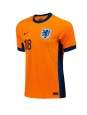 Niederlande Donyell Malen #18 Heimtrikot EM 2024 Kurzarm